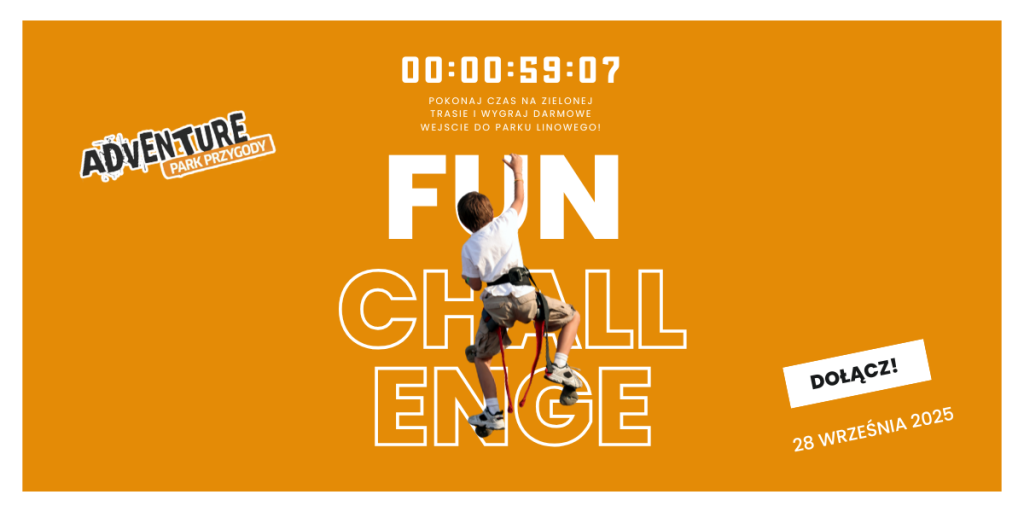 fun challenge ścianka wspinaczkowa - park-przygody-gubalowka.pl