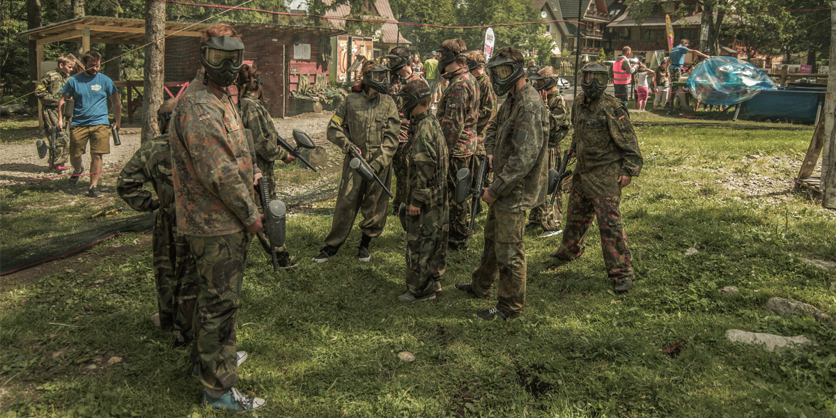 TOP atrakcje w Zakopanem: Paintball z widokiem na Tatry